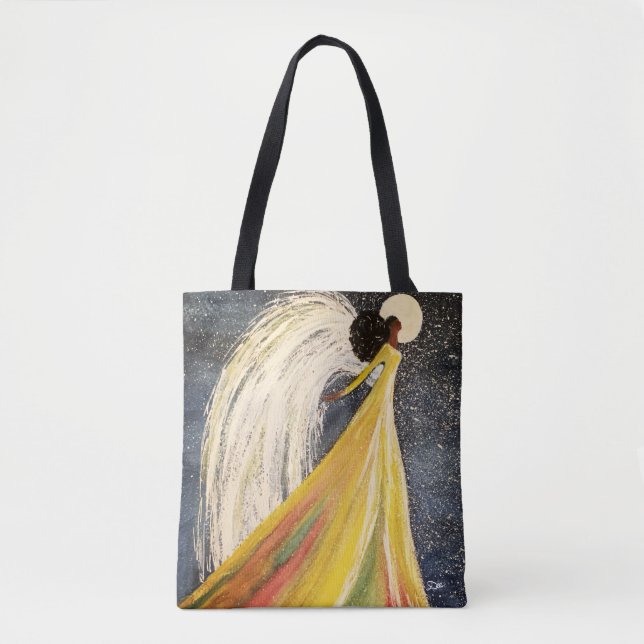 Moonlight Angel Tote Bag (Front)