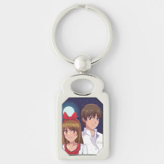 Moonlight Anime Duo Illustration Key Ring