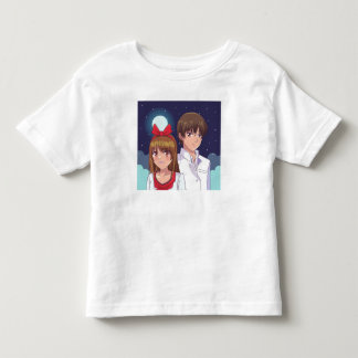 Moonlight Anime Duo Illustration Toddler T-Shirt