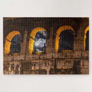 Moonlight at the Colosseum Jigsaw Puzzle