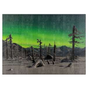 Moonlight Aurora Cutting Board