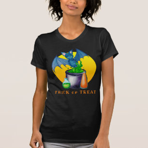 Moonlight, Bat And Potions Fine Jersey T-Shirt