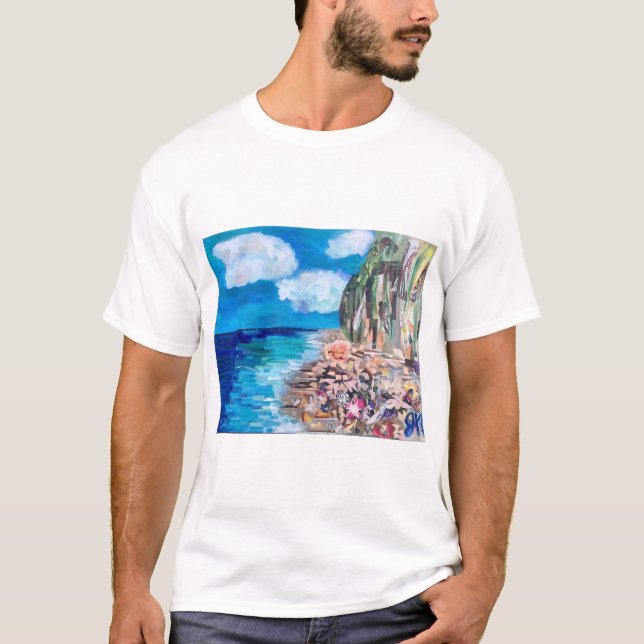 Moonlight Beach, Encinitas T-Shirt (Front)