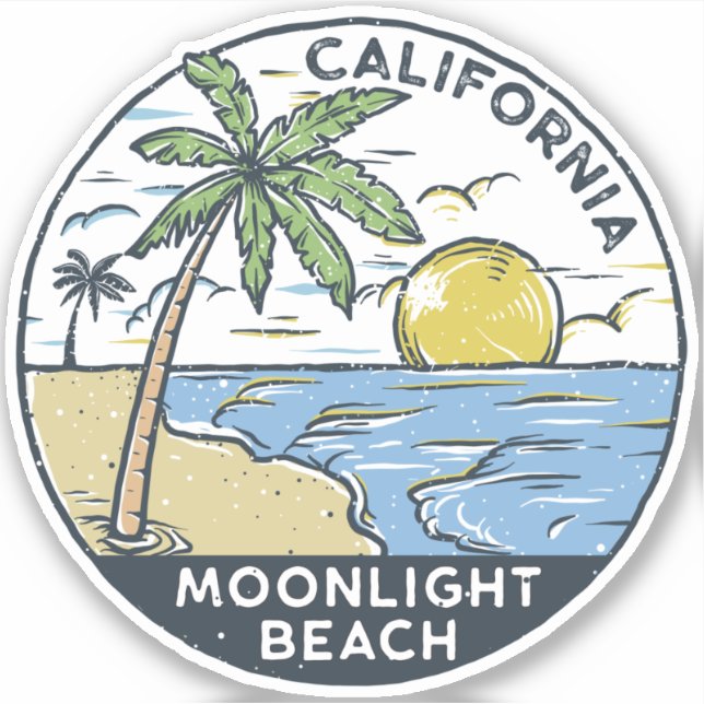 Moonlight Beach San Diego California (Front)