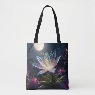 Moonlight Bloom Tote Bag