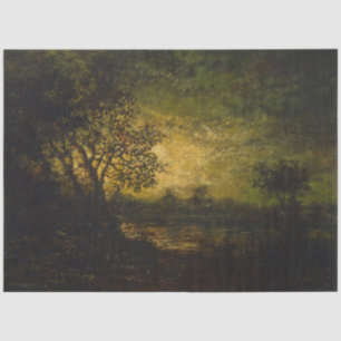 Moonlight (by Ralph Albert Blakelock) Tissue Paper