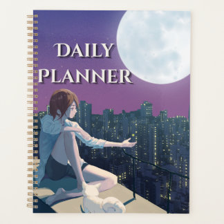 Moonlight City "Daily Planner" | Dreamy Night Planner