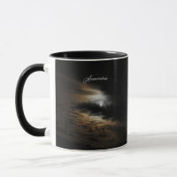 Moonlight Clouds Celestial Photo Personalised