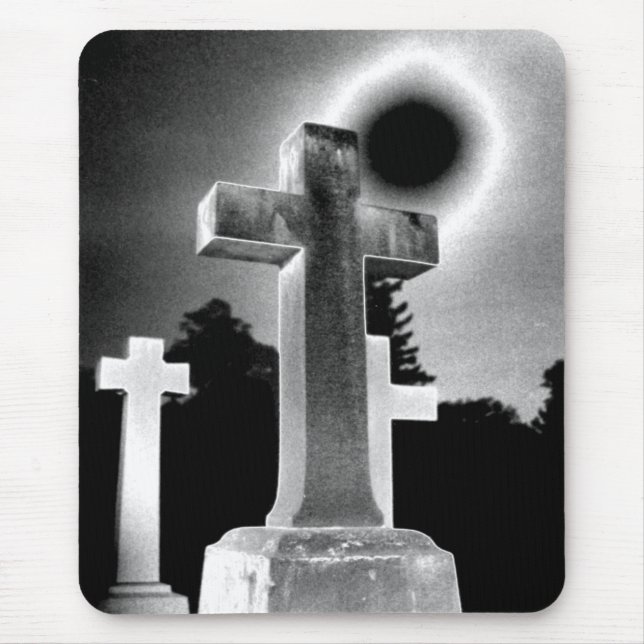 Moonlight Cross Mouse Mat (Front)