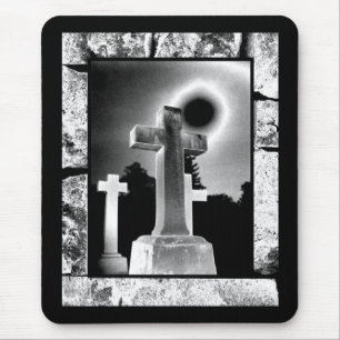 Moonlight Cross Mouse Mat