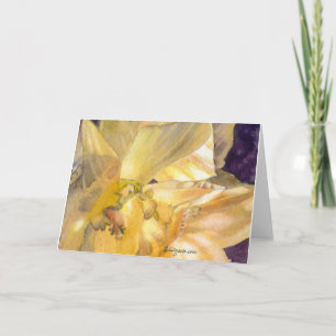 Moonlight Daffodils Greeting and Note Cards