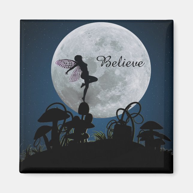 Moonlight dance believe fairy magnet (Front)