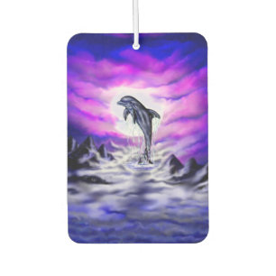Moonlight Dolphin Car Air Freshener