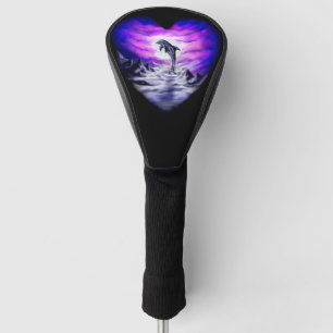 Moonlight Dolphin Golf Head Cover