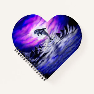 Moonlight Dolphin Notebook