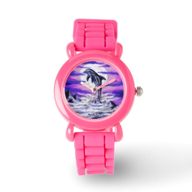 Moonlight Dolphin Watch (Front)