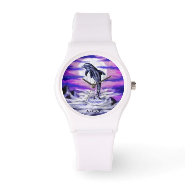 Moonlight Dolphin Watch (Front)