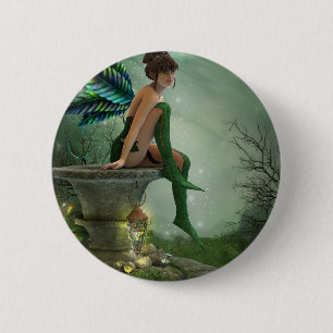 Moonlight Fairy 6 Cm Round Badge