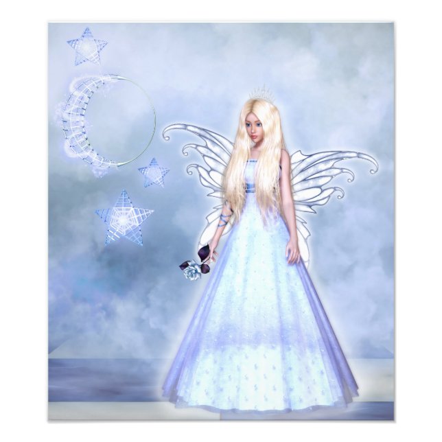 Moonlight Fairy Princess Photo Print (Front)