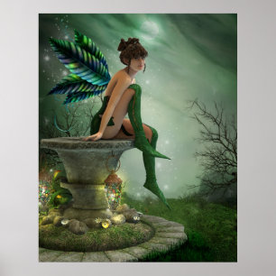 Moonlight Fairy Print