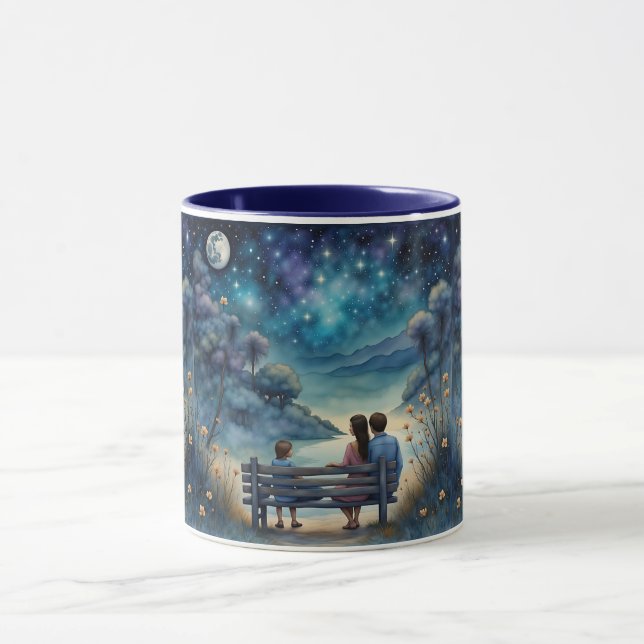 Moonlight Family Mug (Center)