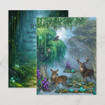 Moonlight Forest Bioluminesence