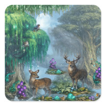 Moonlight Forest Bioluminesence