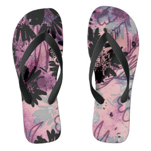 Moonlight Garden Flip Flops