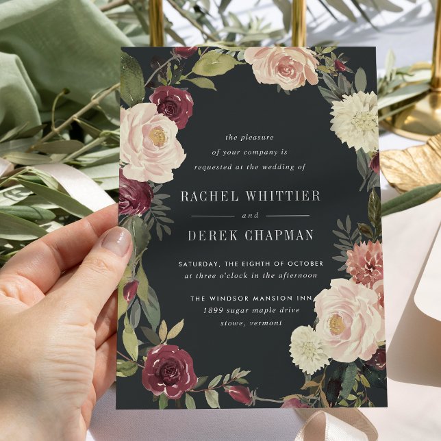 Moonlight Garden Wedding Invitation (Creator Uploaded)