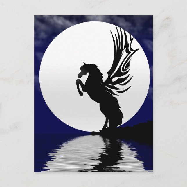 Moonlight Glow Postcard (Front)