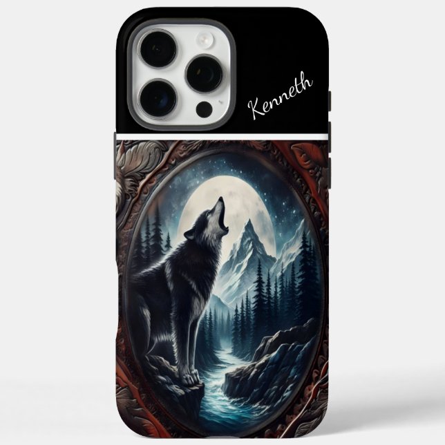 Moonlight Howl Case-Mate iPhone Case (Back)