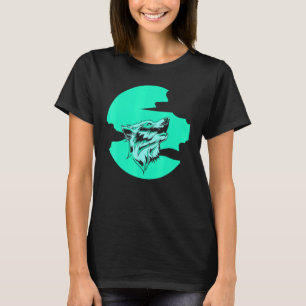 Moonlight Howling Wolf Predator Animal Forest Wolf T-Shirt