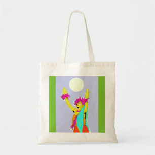 Moonlight Hula Tote Bag