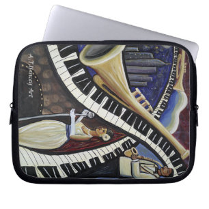 Moonlight Jazz Laptop Sleeve
