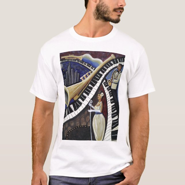 Moonlight Jazz T-Shirt (Front)