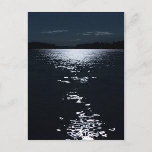 Moonlight lake postcard