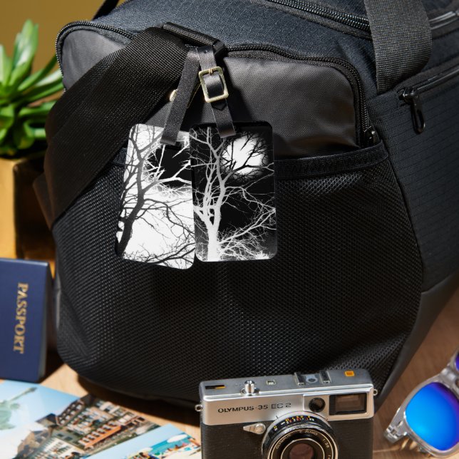 Moonlight Luggage Tag (Front & Back)