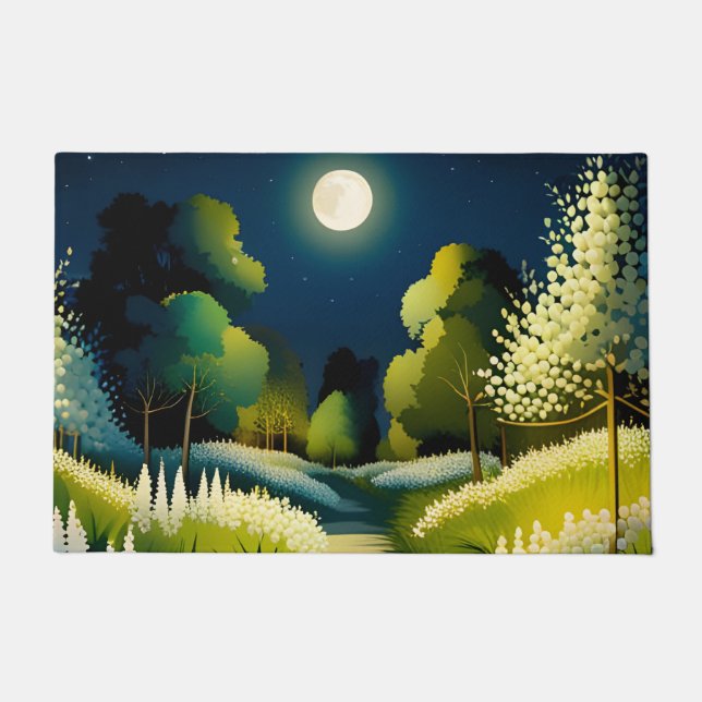 Moonlight Magic Garden Doormat (Front)