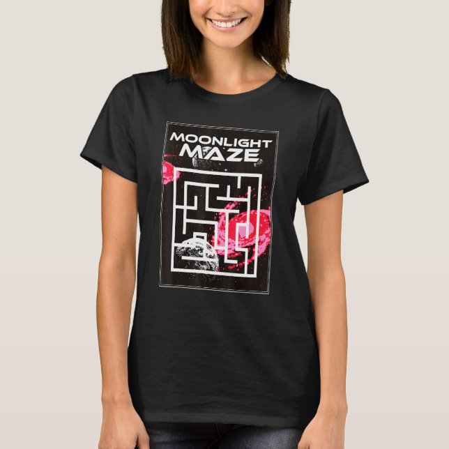 Moonlight Maze Programming System Blackhat T-Shirt (Front)