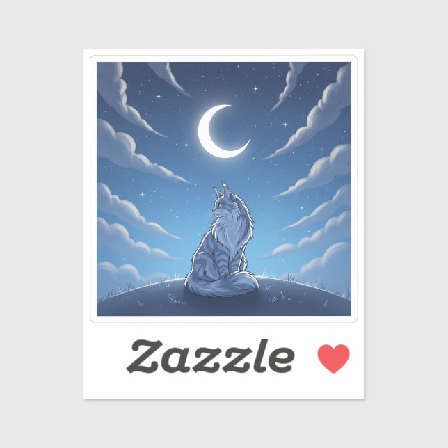 Moonlight Meow – Majestic Cat (Sheet)