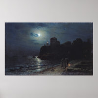 Moonlight on the Edge of a Lake, 1870