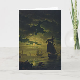 Moonlight Over Palermo High-Fidelity Fine Art  Card