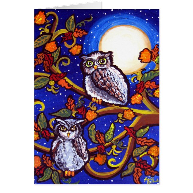 Moonlight Owls (Front)
