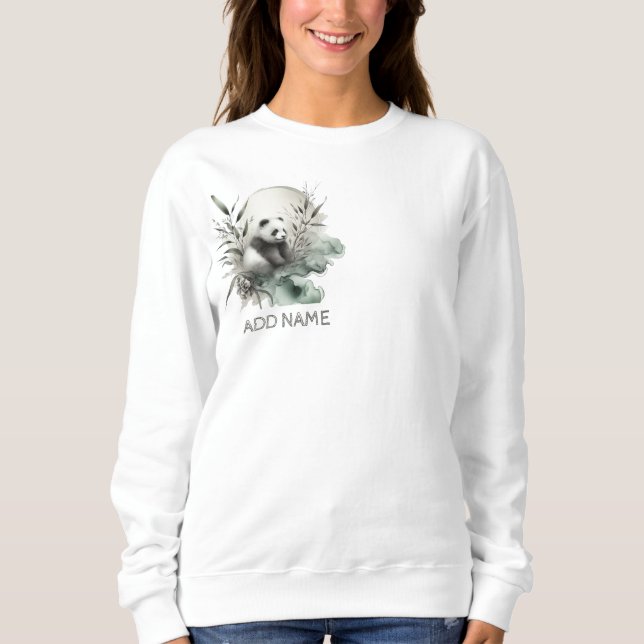Moonlight Panda of serenity Sweatshirt (Front)