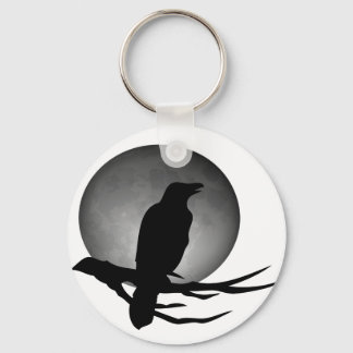 moonlight raven key ring