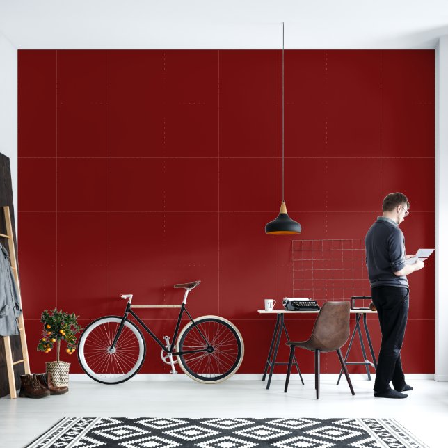 Moonlight Red Wallpaper (Living Room)