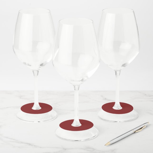 Moonlight Red Wine Glass Tag (Set)