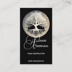 Moonlight Remembered   Tree of Life Business Card
