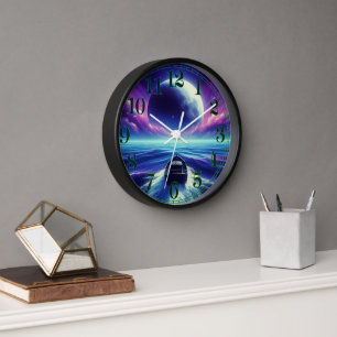Moonlight Ride Clock