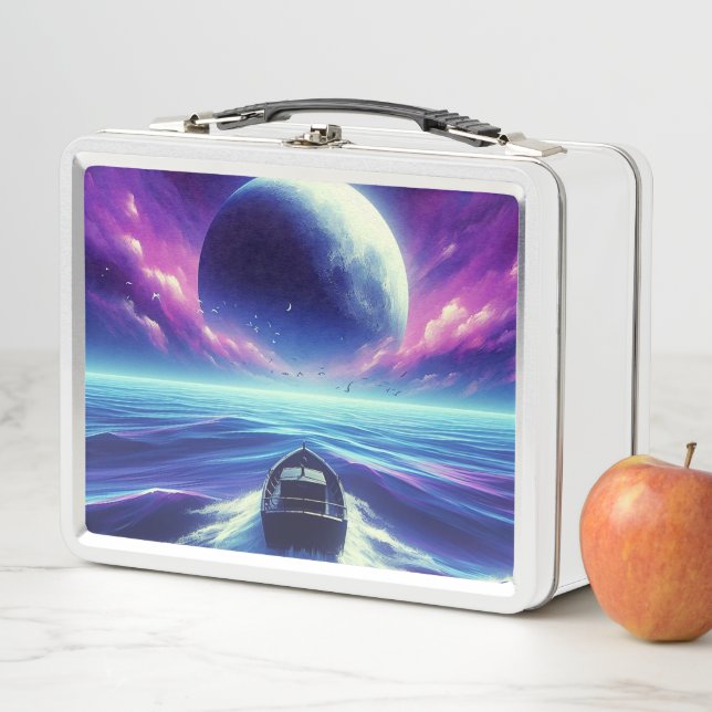Moonlight Ride Metal Lunch Box (In Situ)